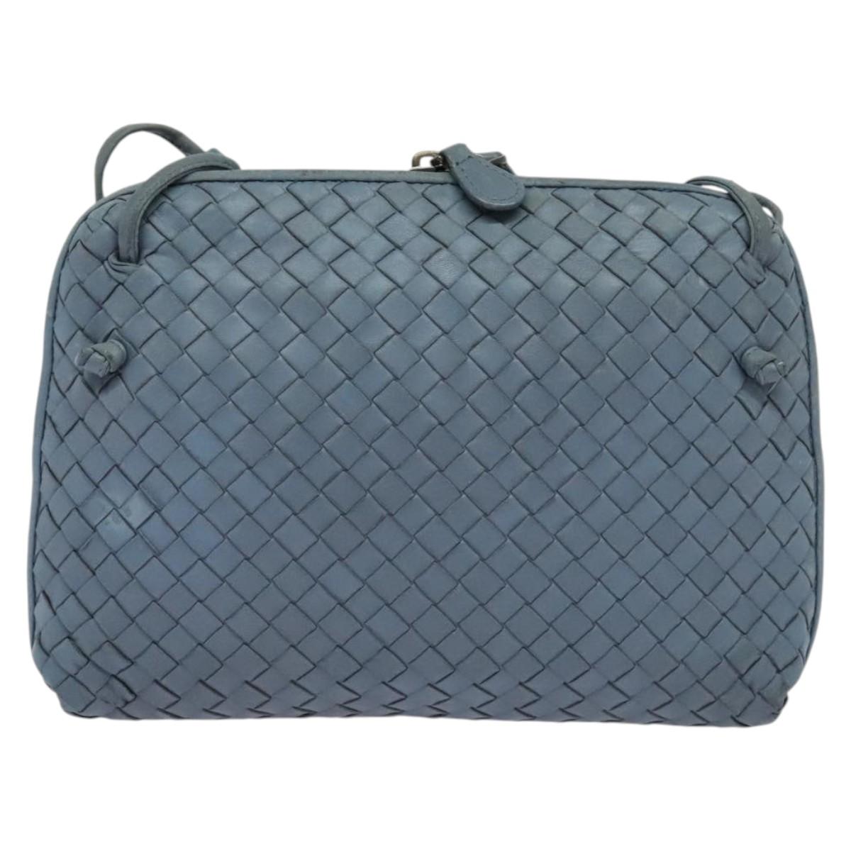 Bottega Veneta Blue Shoulder Bag