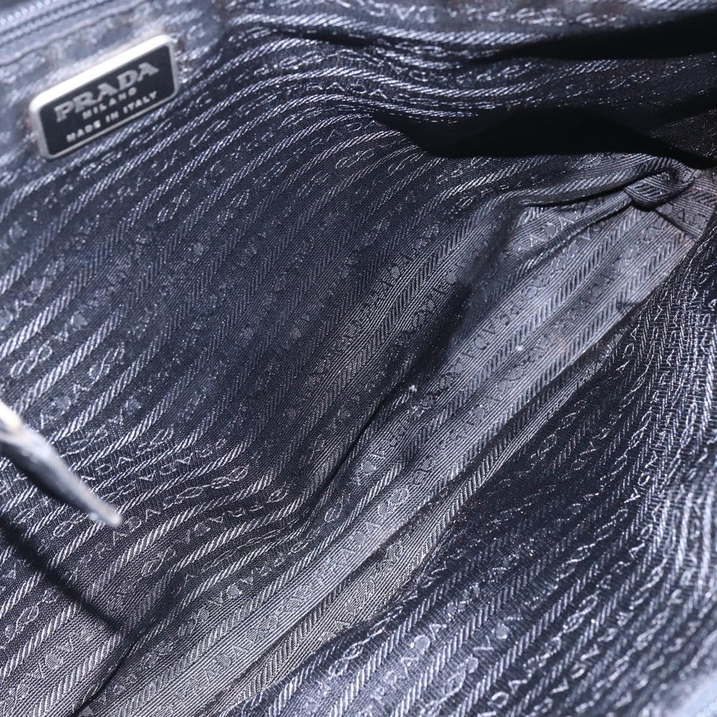 Prada Black Nylon Tote