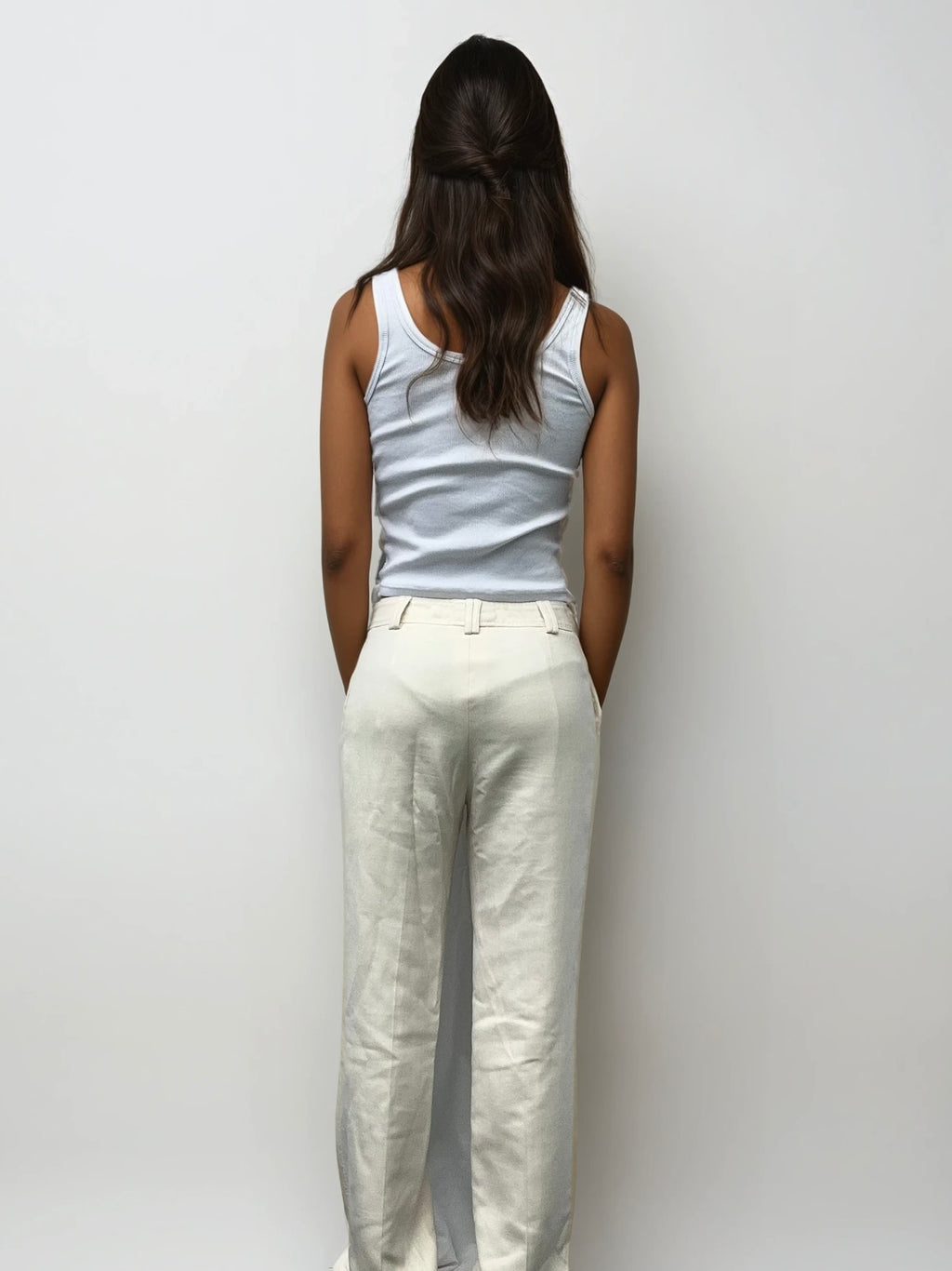Saint Laurent Cream Pants