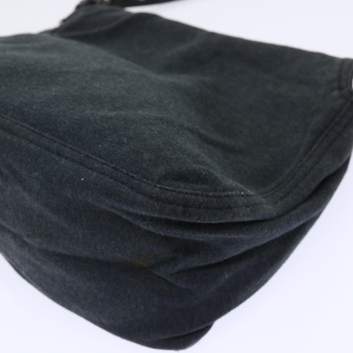 Fendi Grey Rounded Baguette