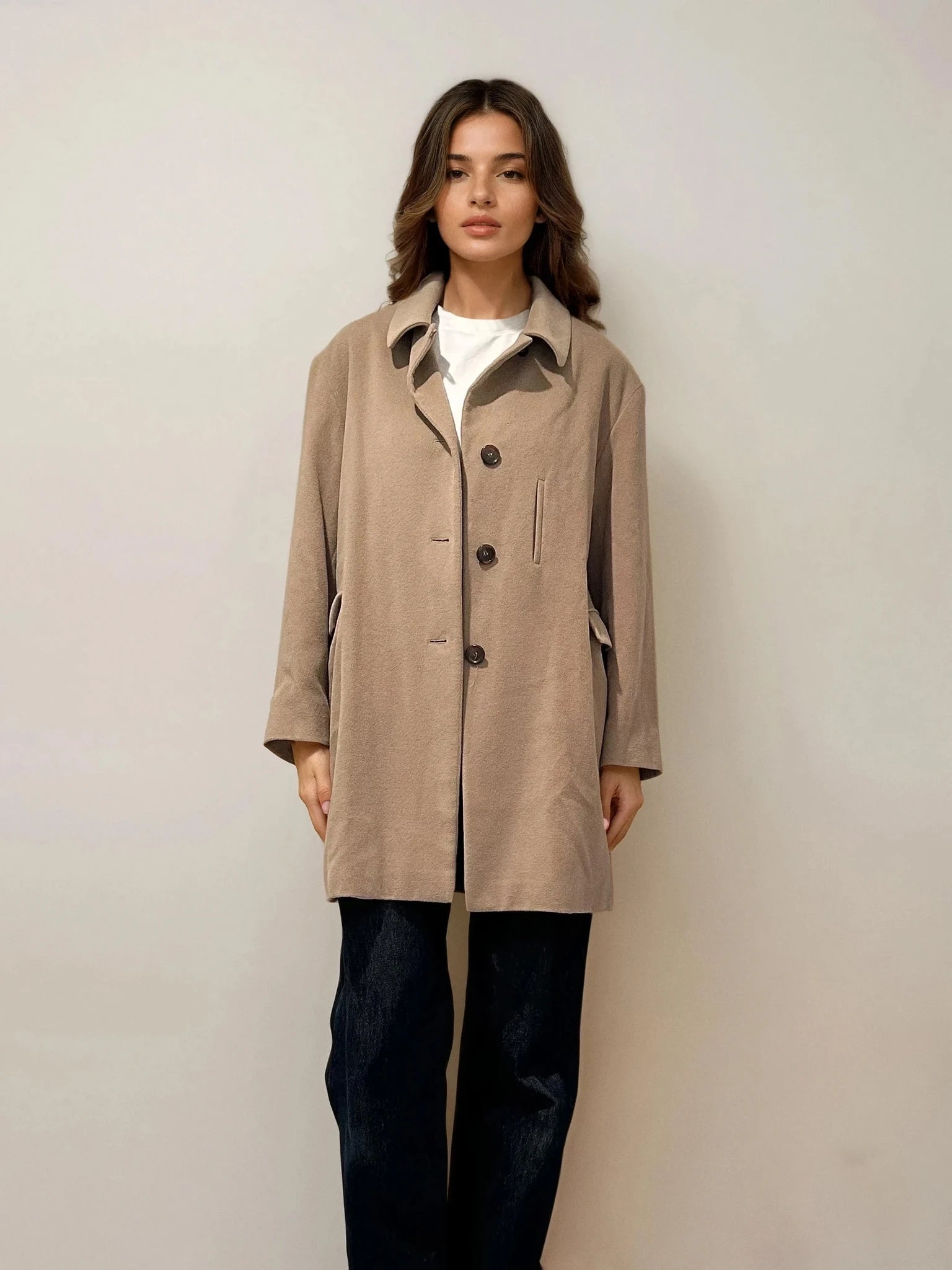 Jil Sander Camel Coat