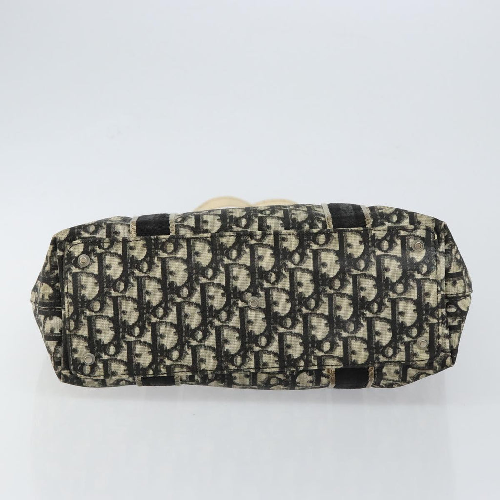 Dior Navy Canvas Trotter Bag