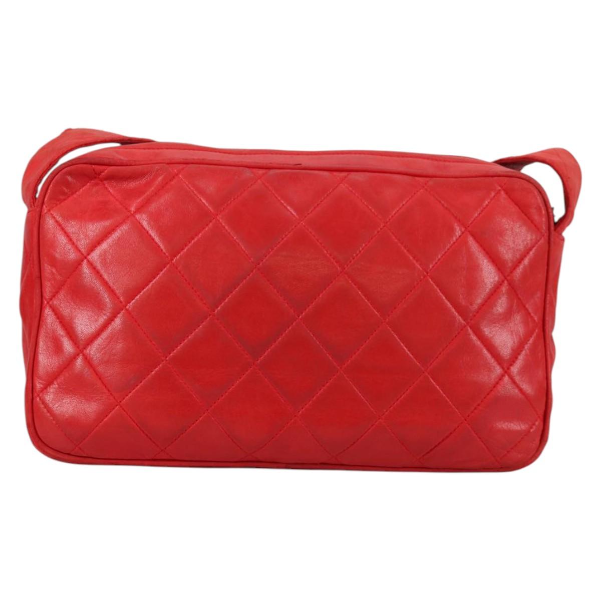 Chanel Red Crossbody