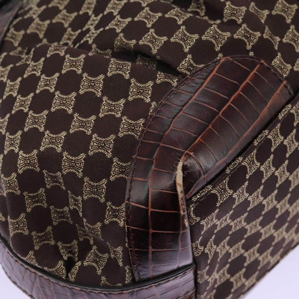 Celine Triumph Brown Tote