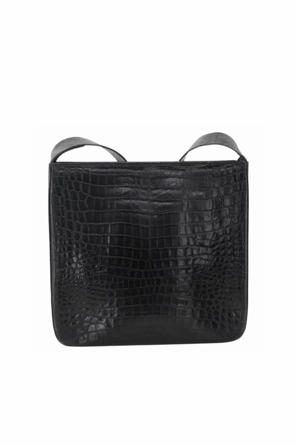 Ferragamo Black Leather Shoulder Bag