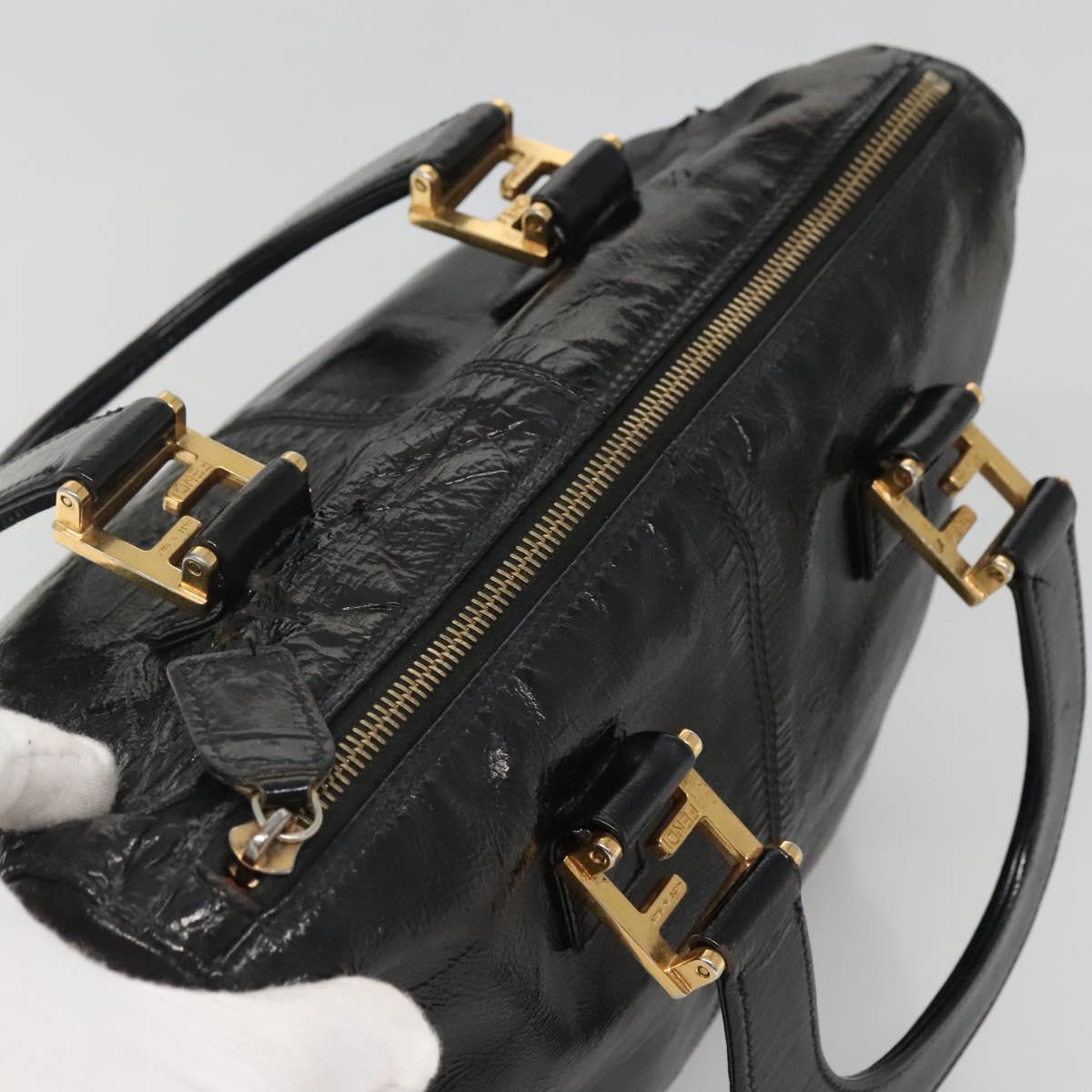 Fendi Black Leather Handbag