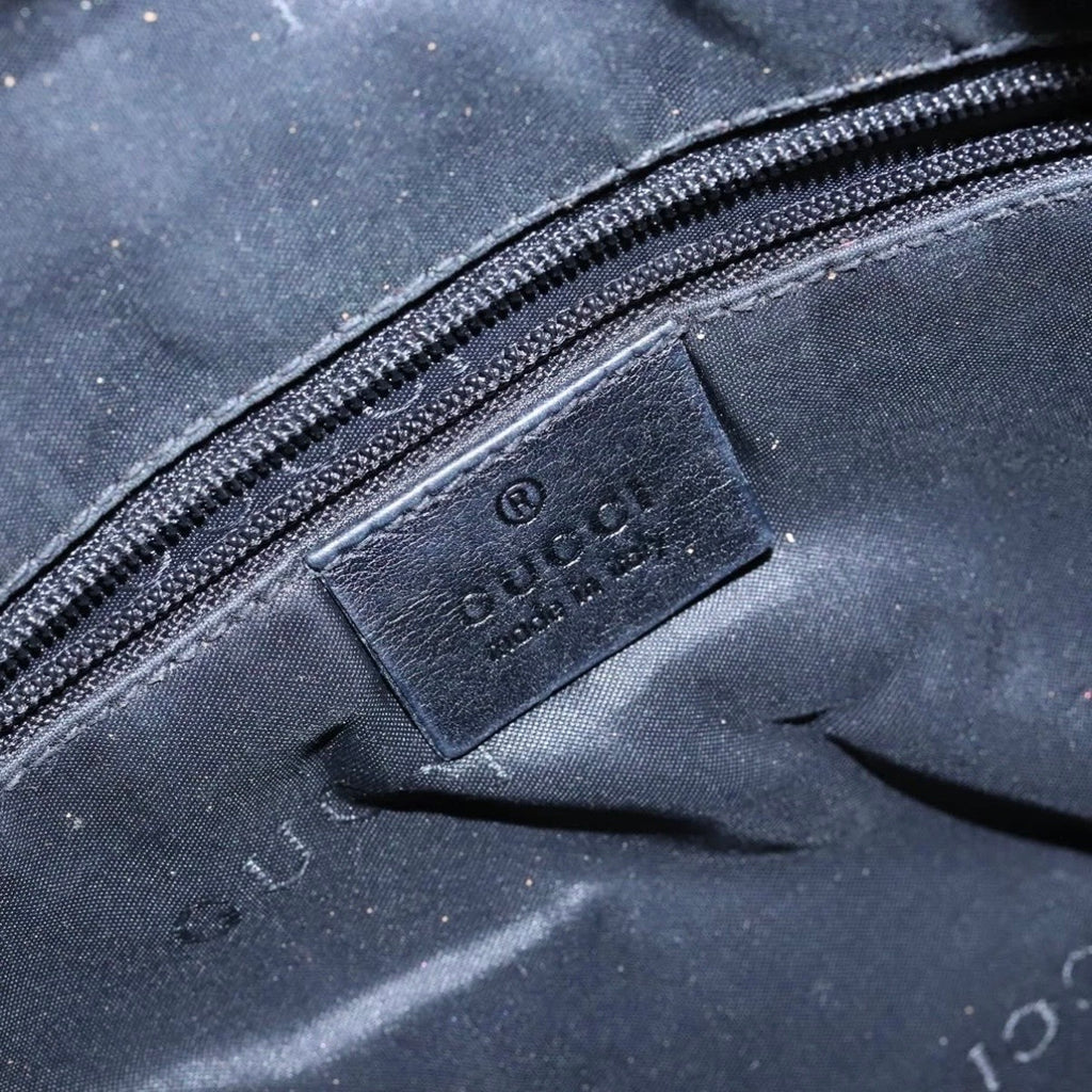 Gucci Black Leather Jackie