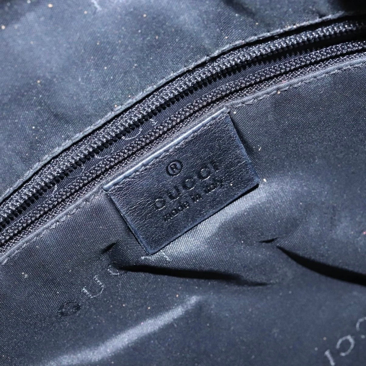 Gucci Black Leather Jackie