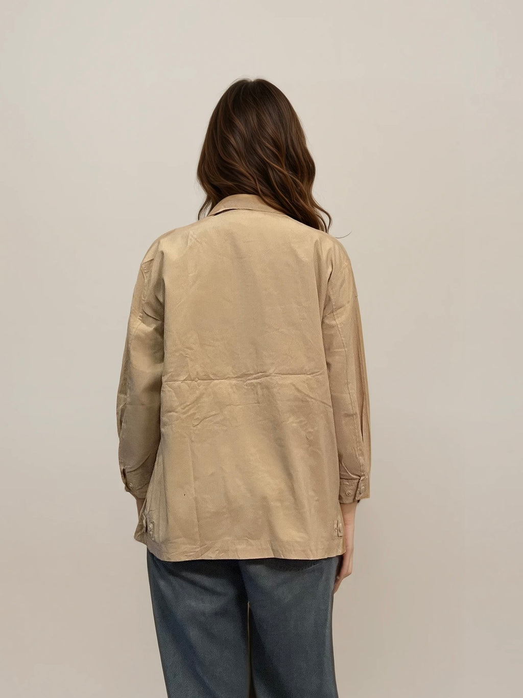 YSL Tan Bomber