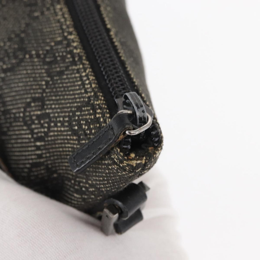 Gucci Grey Monogram Boat Pochette