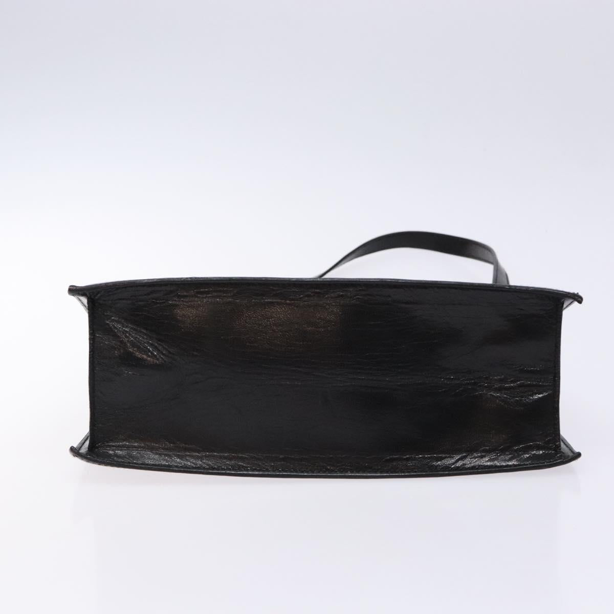 Gucci Tom Ford Black Patent Shoulder Bag