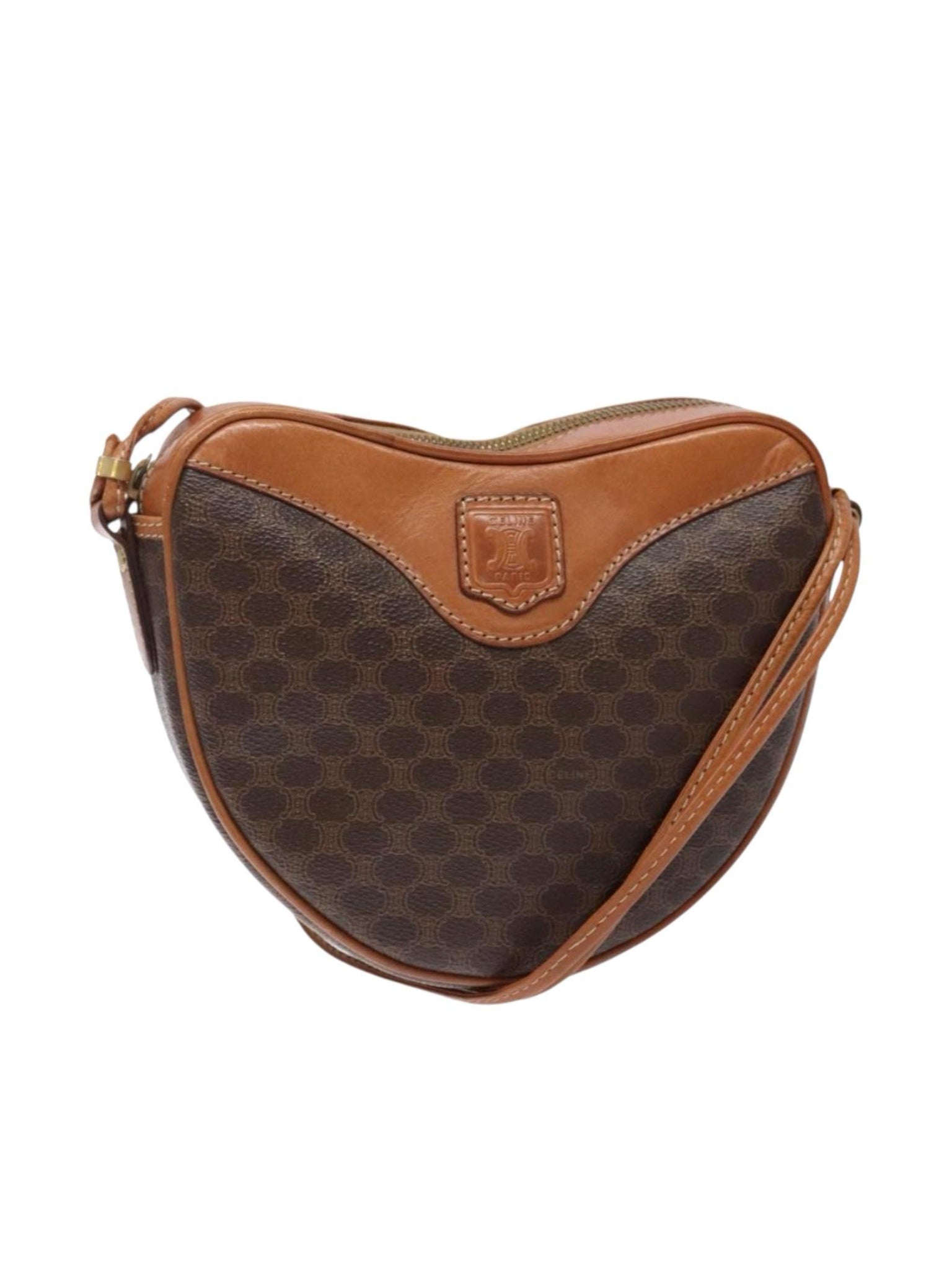 Celine Macadam Heart Shoulder Bag