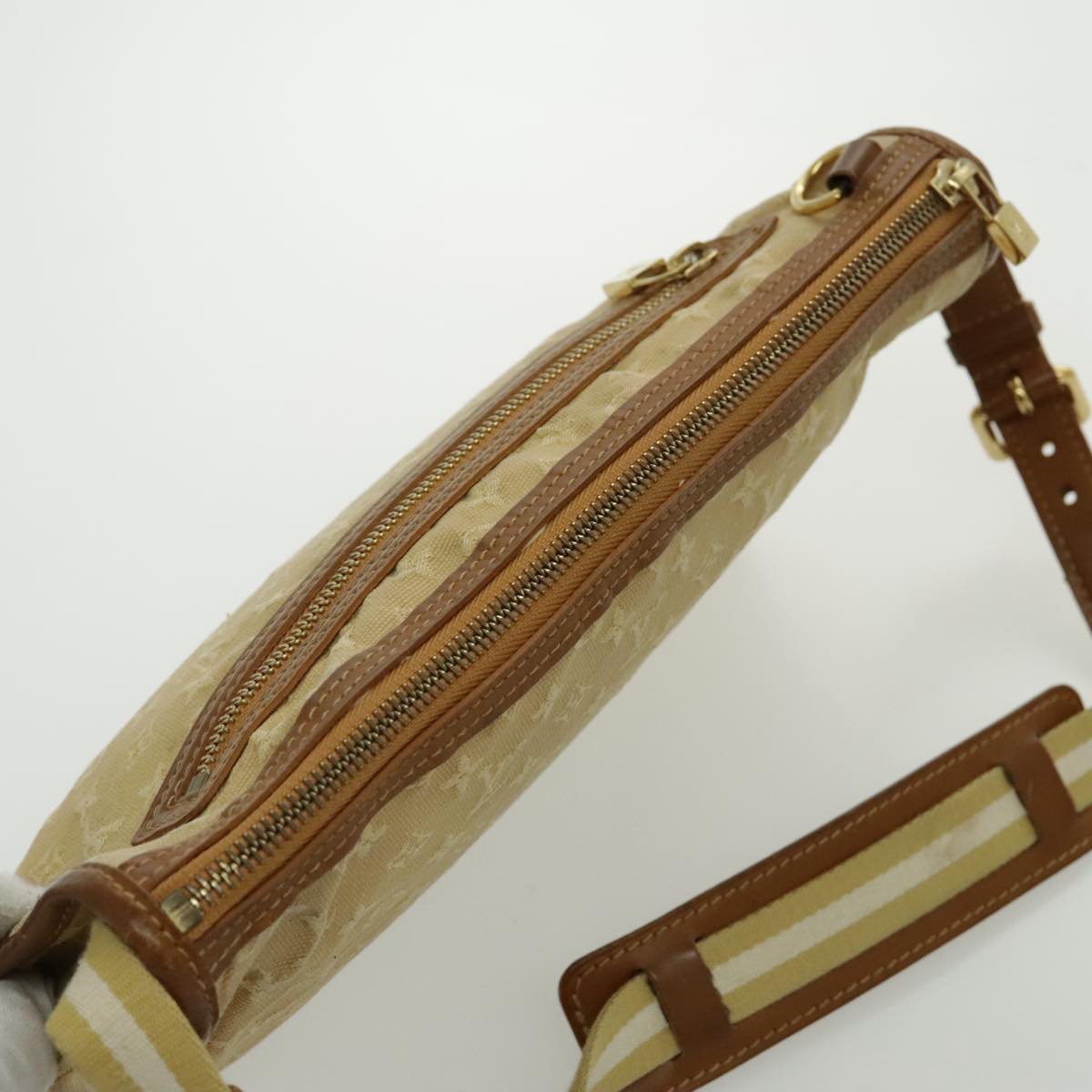 Louis Vuitton Cream Monogram Shoulder Bag