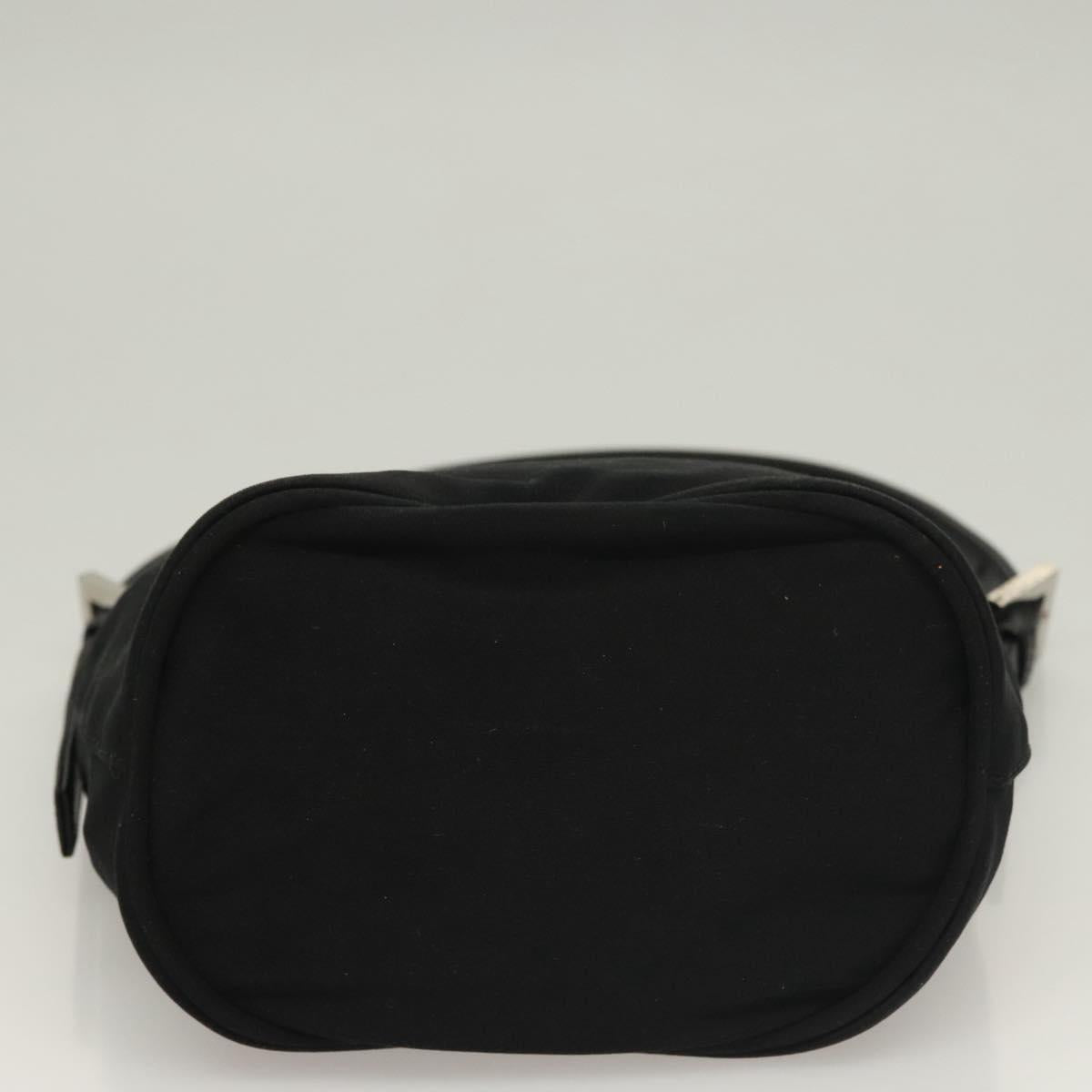 Fendi Black Rounded Baguette