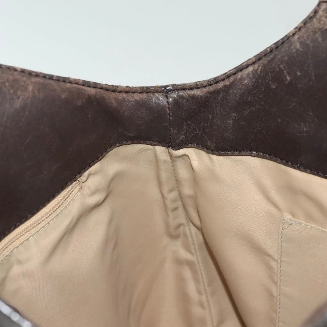 Dior Brown Trotter Shoulder Bag