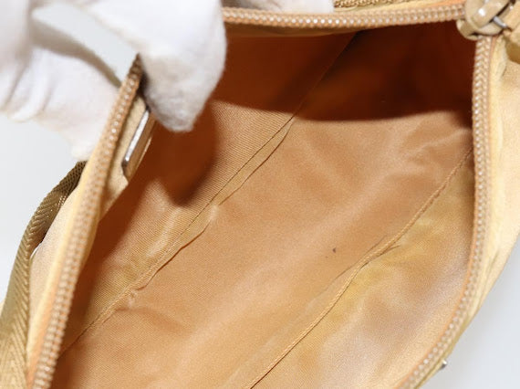 Prada Yellow Nylon Pochette