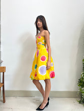 Load image into Gallery viewer, Oscar De La Renta Printed Yellow Dress
