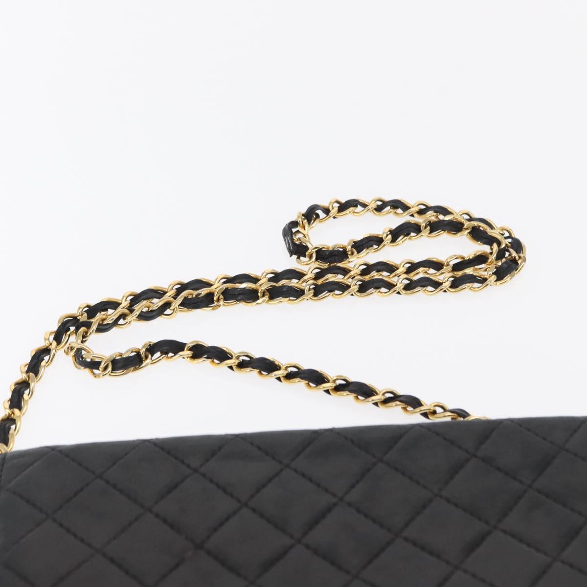 Chanel Black Leather Flap Bag