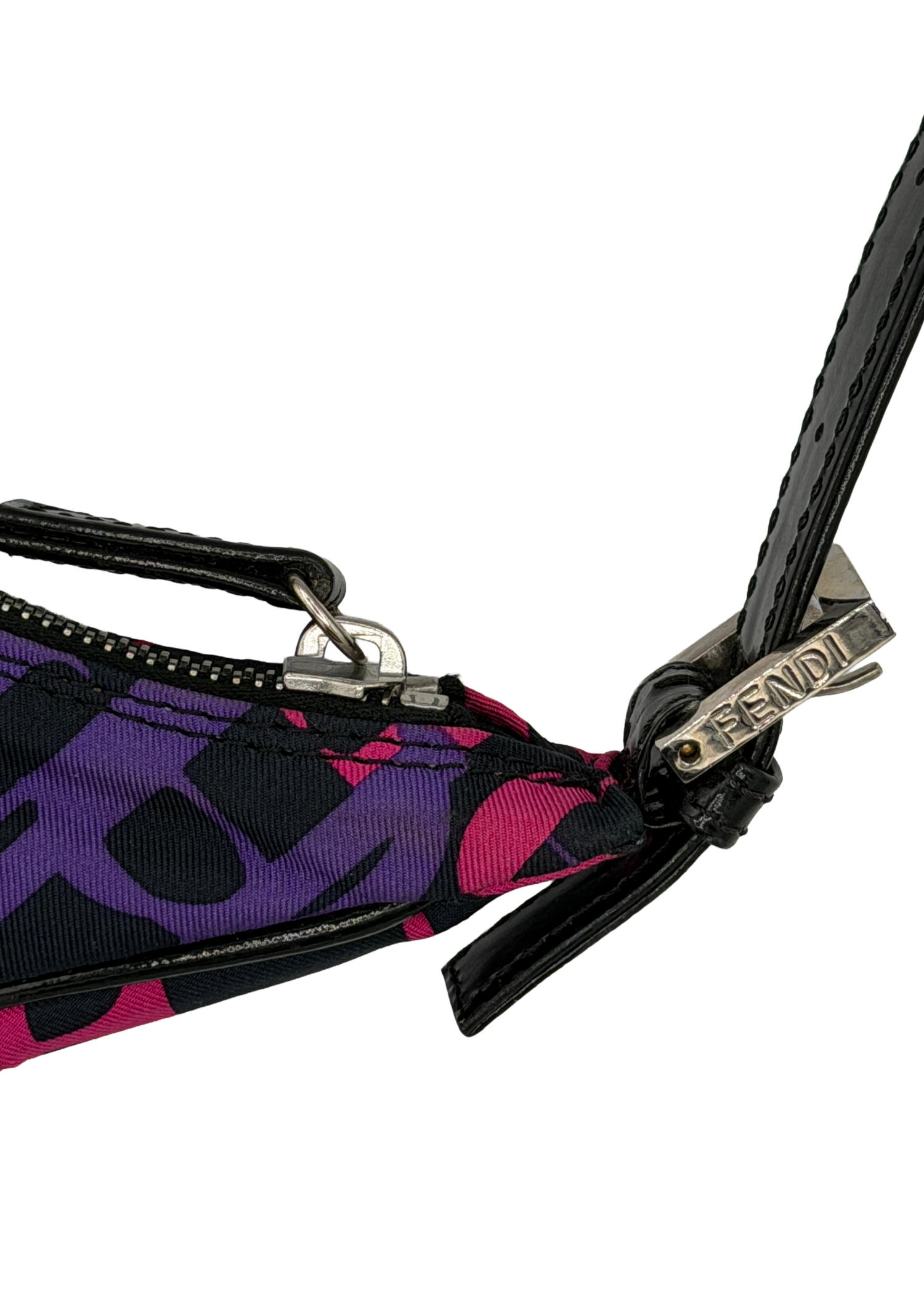 Fendi Colorful Zucca Croissant Baguette