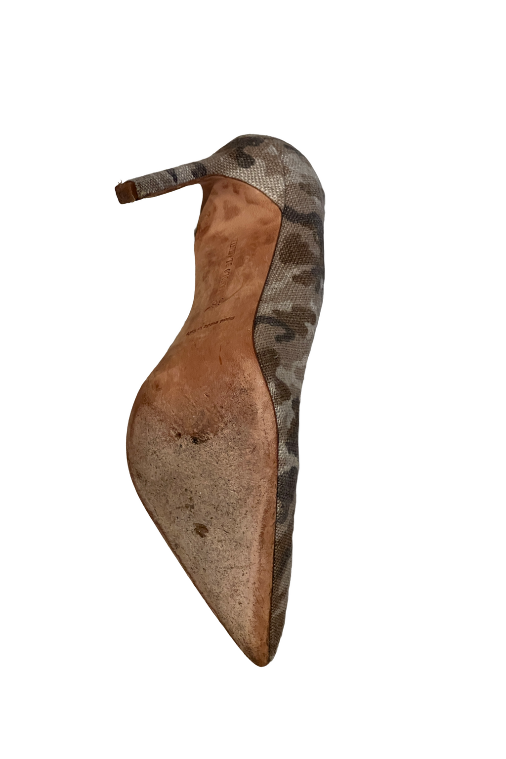 Manolo Blahnik Camo Pumps