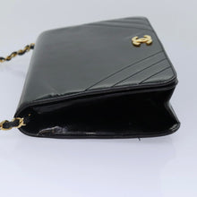 Load image into Gallery viewer, Chanel Black Patent Leather Shoulder Bag
