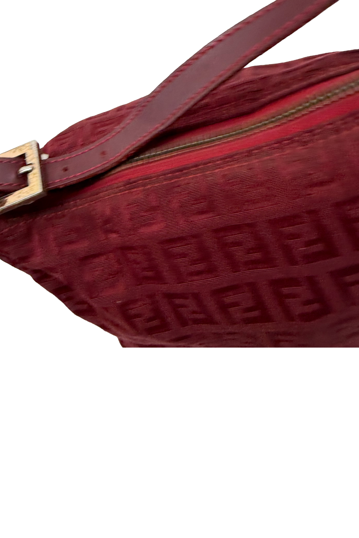 Fendi Red Zucchino Pochette