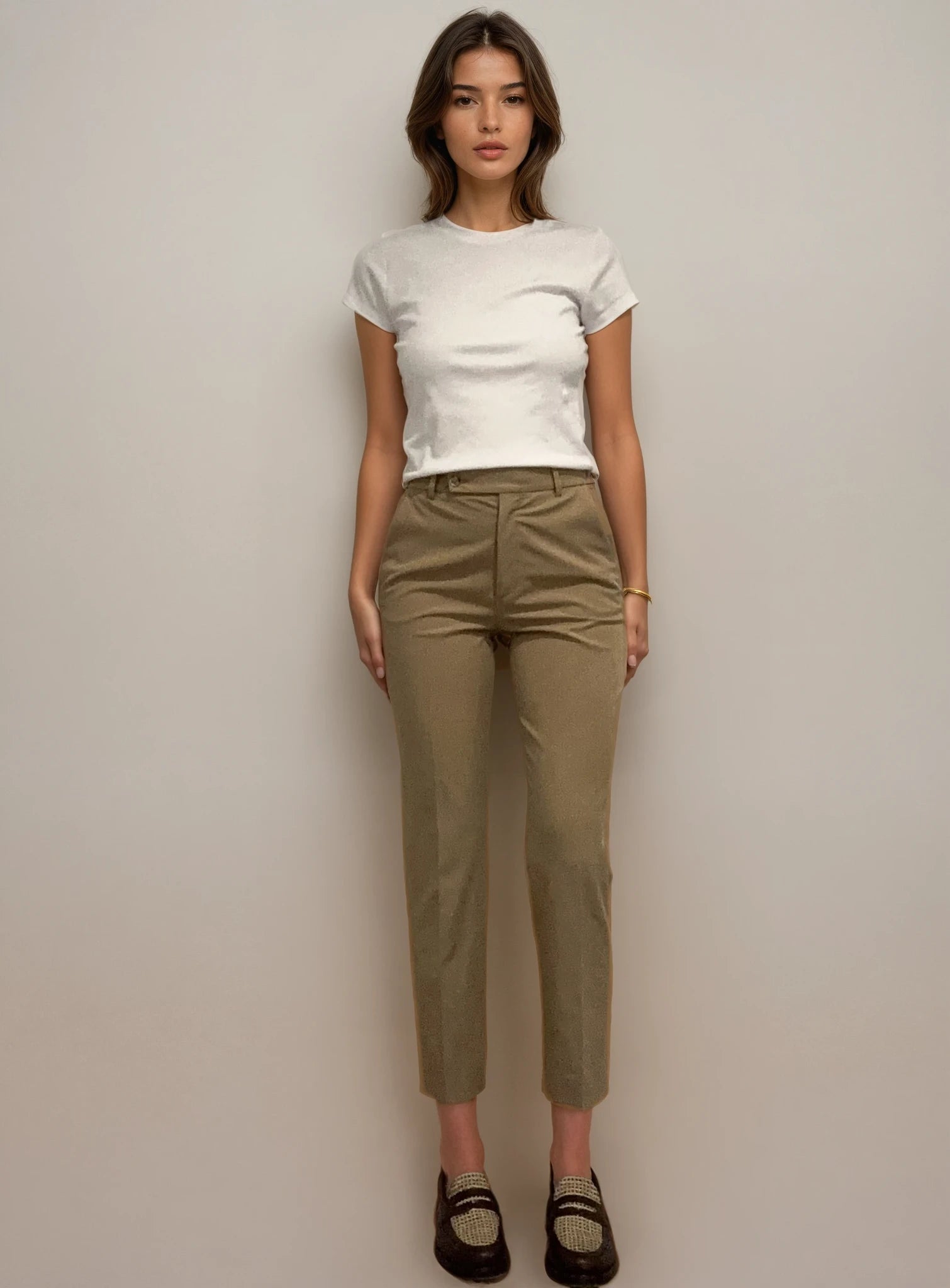 Prada Tan Capris