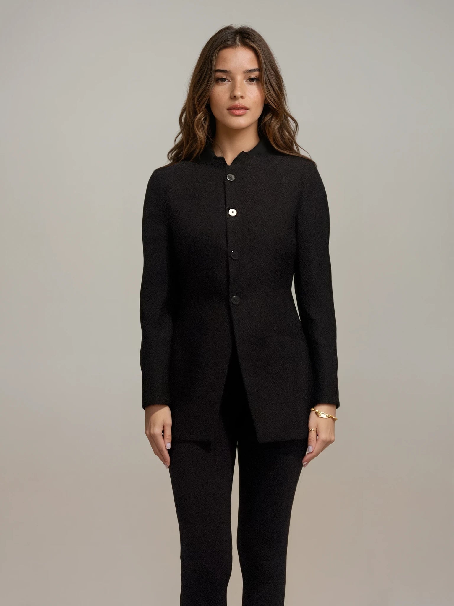 Armani Black Striped Blazer