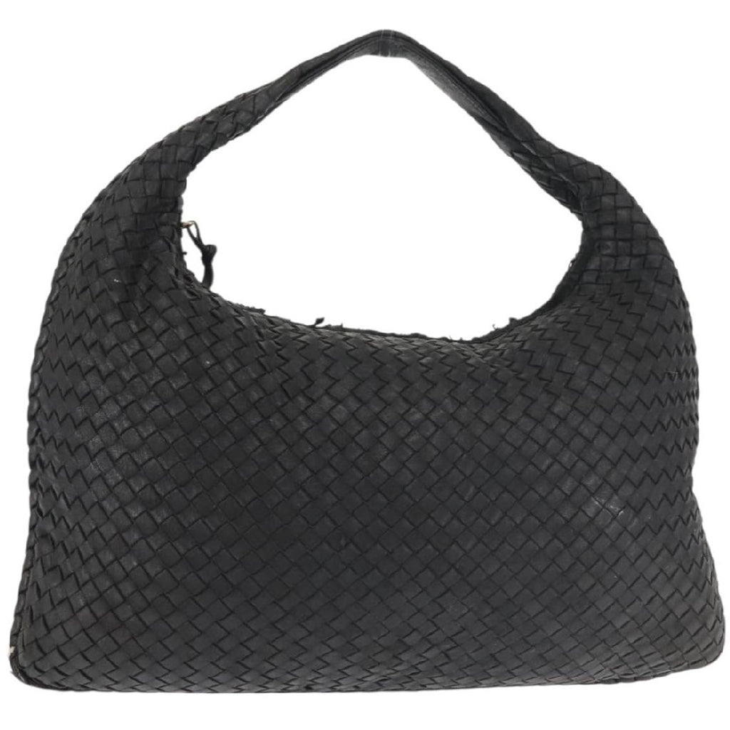 Bottega Veneta Black Quilted Hobo Bag