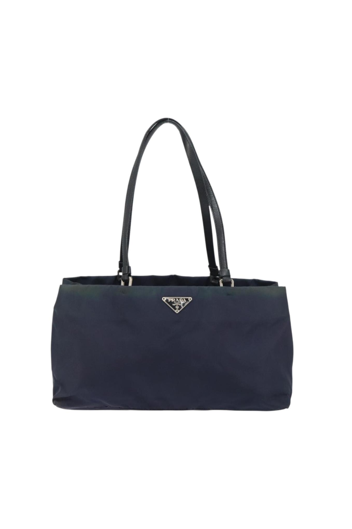 Prada Navy East West Shoulder Bag