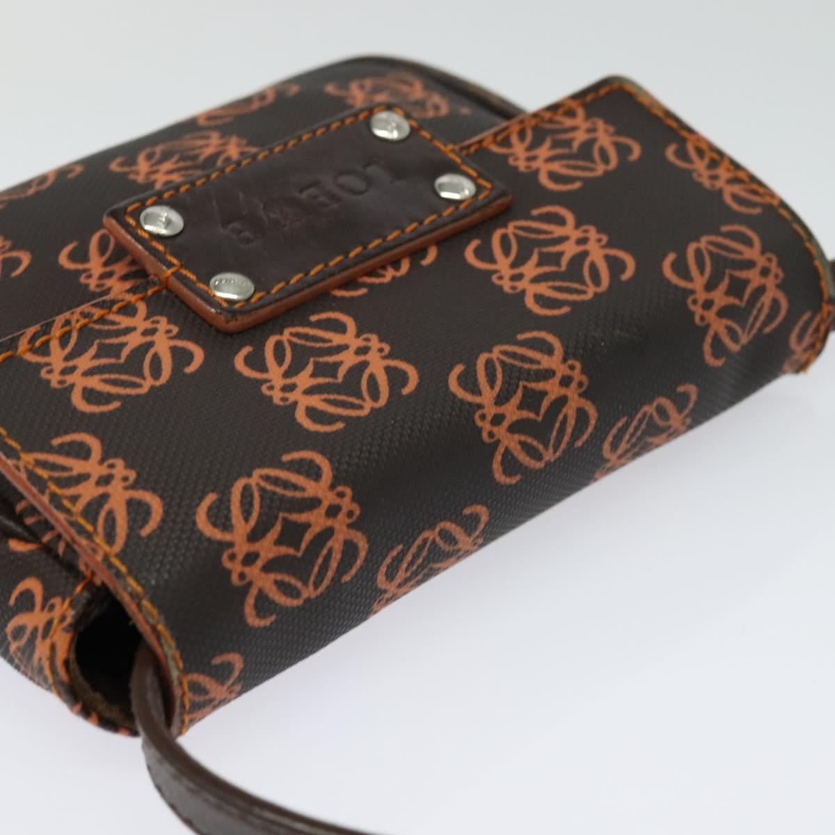 Loewe Orange and Brown Crossbody