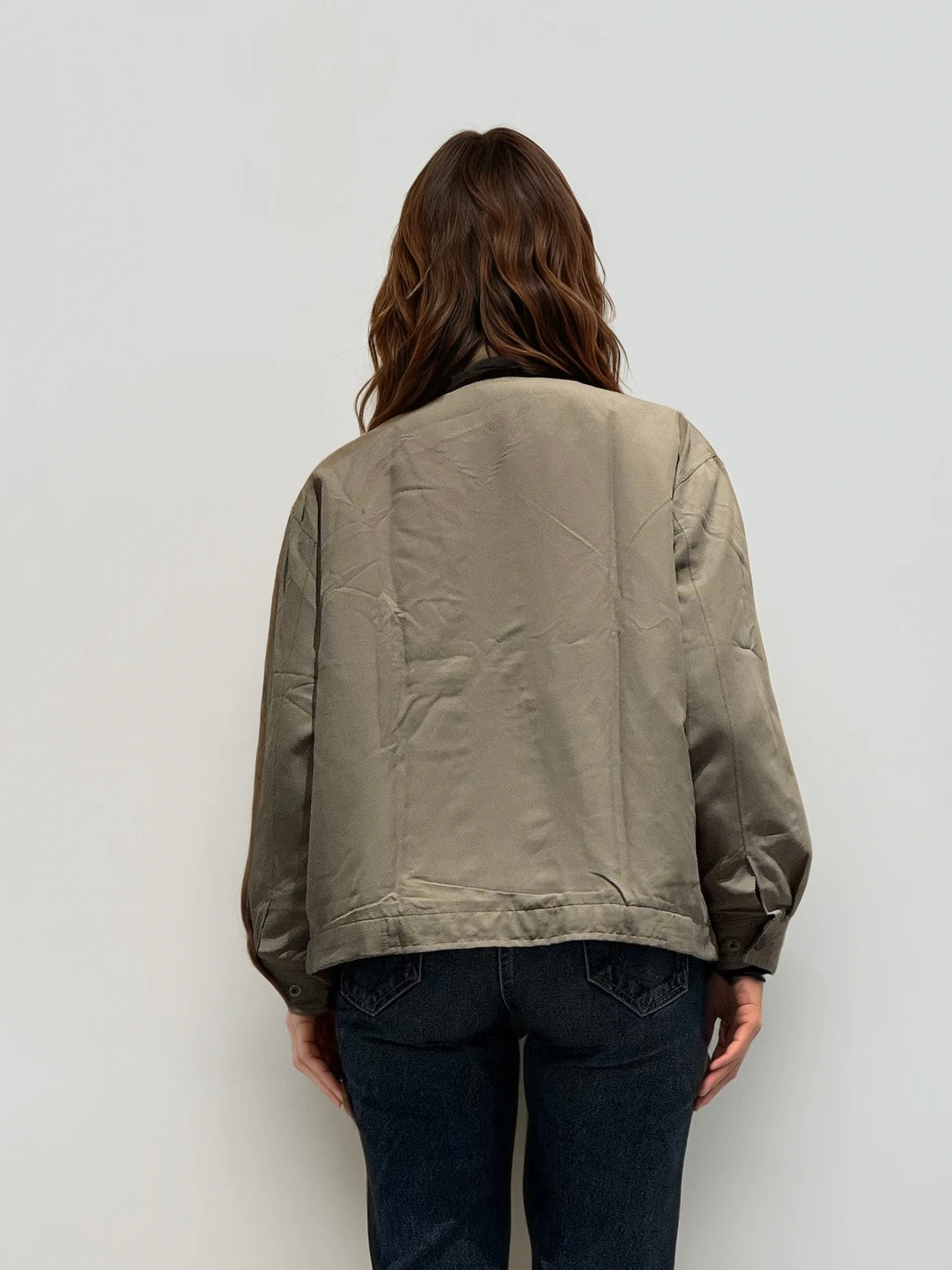 YSL Slate Bomber with Black Logo