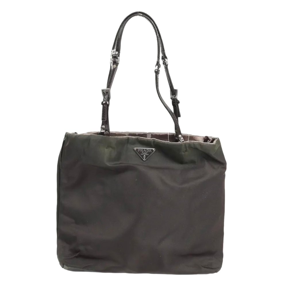 Prada Green Mini Nylon Handbag