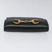 Load image into Gallery viewer, Gucci Black Horsebit Wallet
