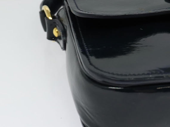 Miu Miu Navy Patent Crossbody
