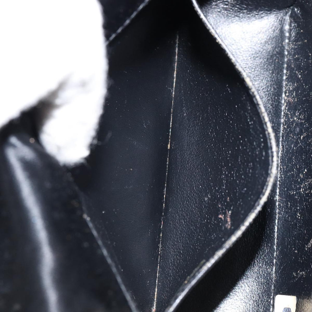 Chanel Grey and Black Flap Bag