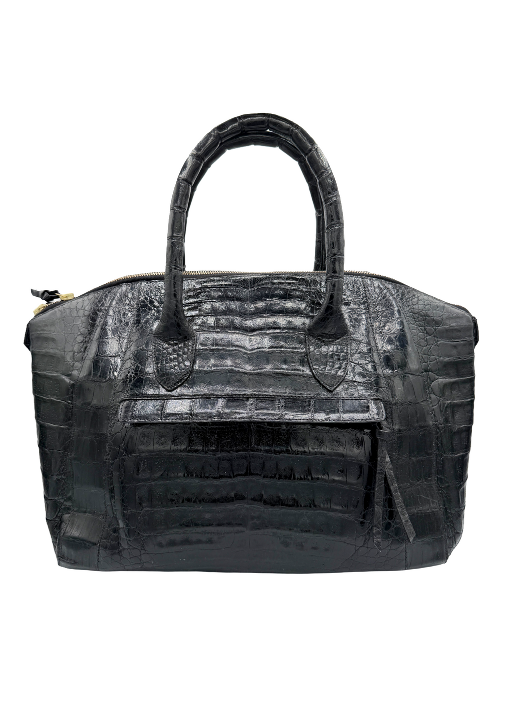 Nancy Gonzalez Croc Embossed Handbag