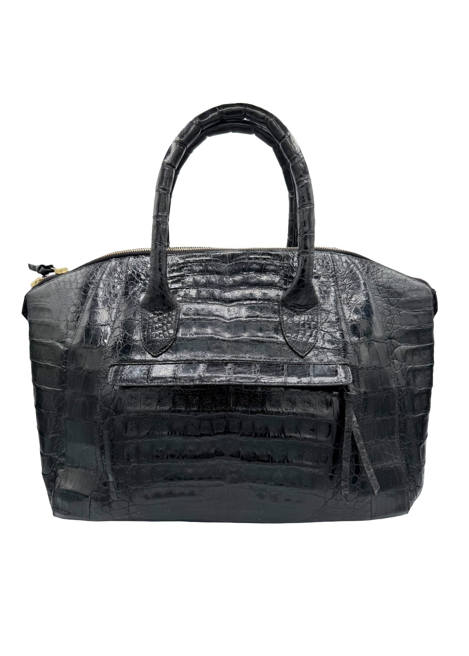 Nancy Gonzalez Croc Embossed Handbag