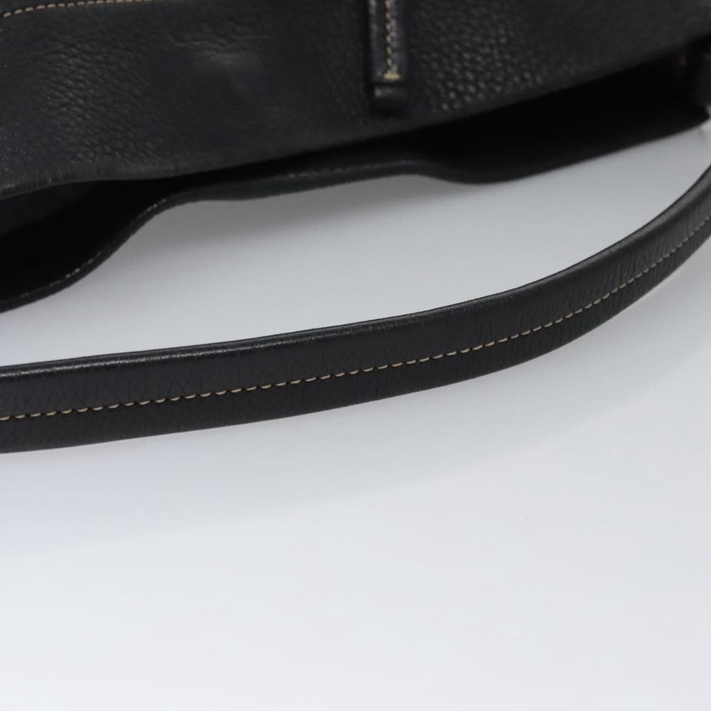 Prada Black Nylon and Leather Hobo Bag