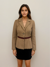 Load image into Gallery viewer, Prada Tan Blazer
