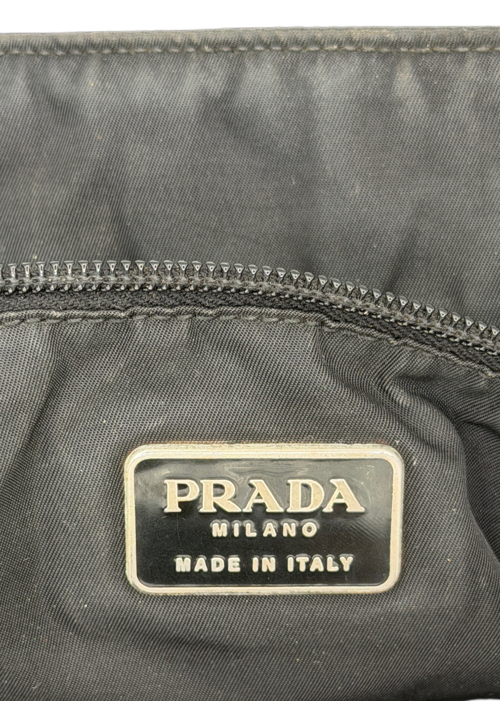 Prada Black Nylon Handbag