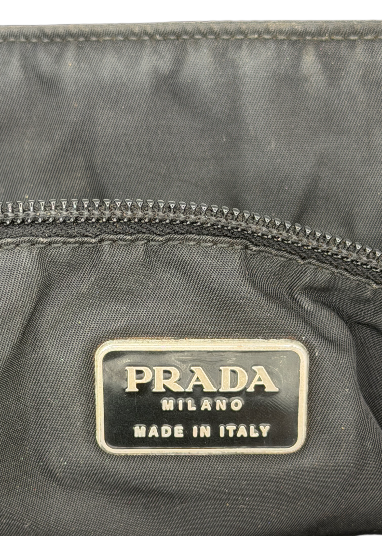 Prada Black Nylon Handbag