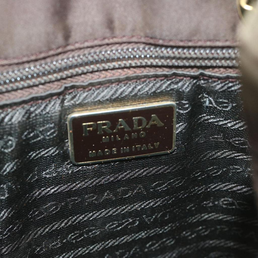 Prada Khaki Chain Shoulder Bag