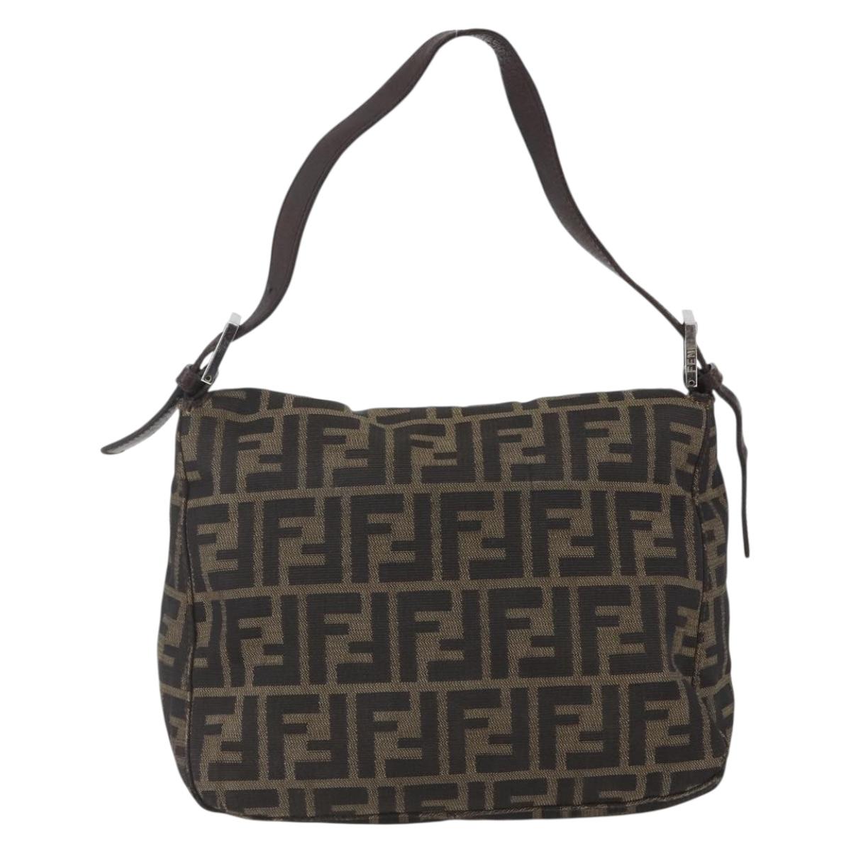 Fendi Zucca Rounded Baguette