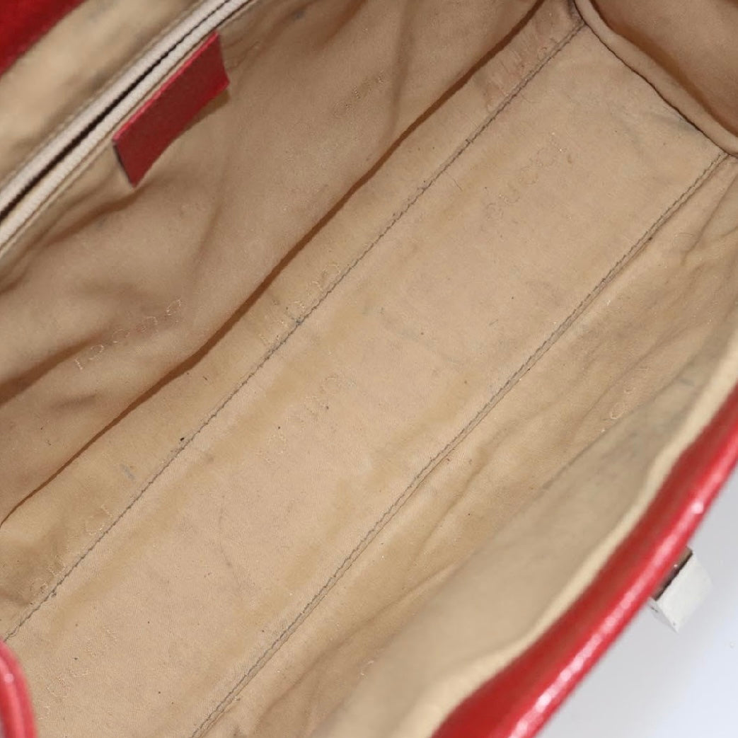 Gucci Red Leather Jackie Bag