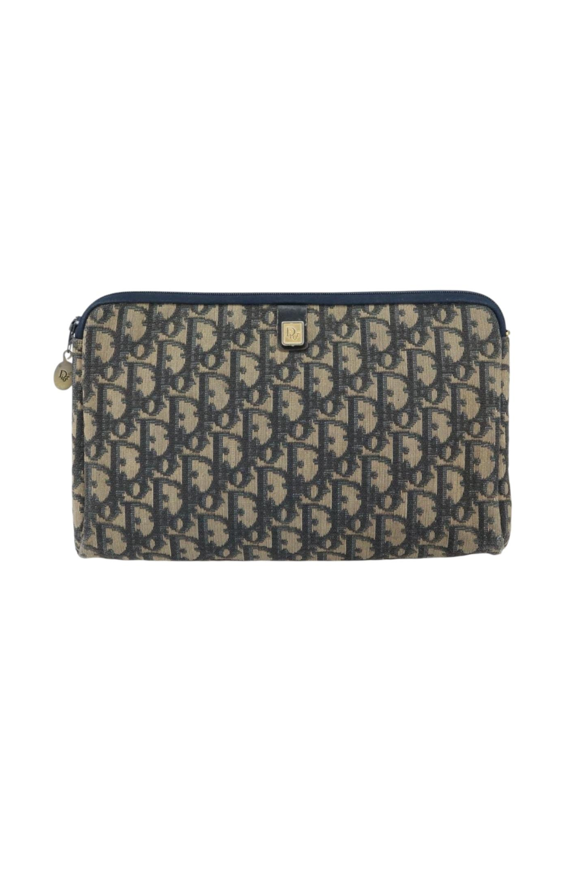 Dior Navy Trotter Clutch