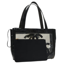 Load image into Gallery viewer, Chanel Black and Vinyl Tote
