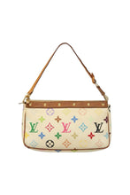 Load image into Gallery viewer, Louis Vuitton White  Murakami Pochette
