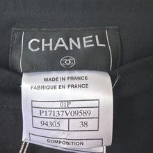 Load image into Gallery viewer, Chanel Black Button Trousers
