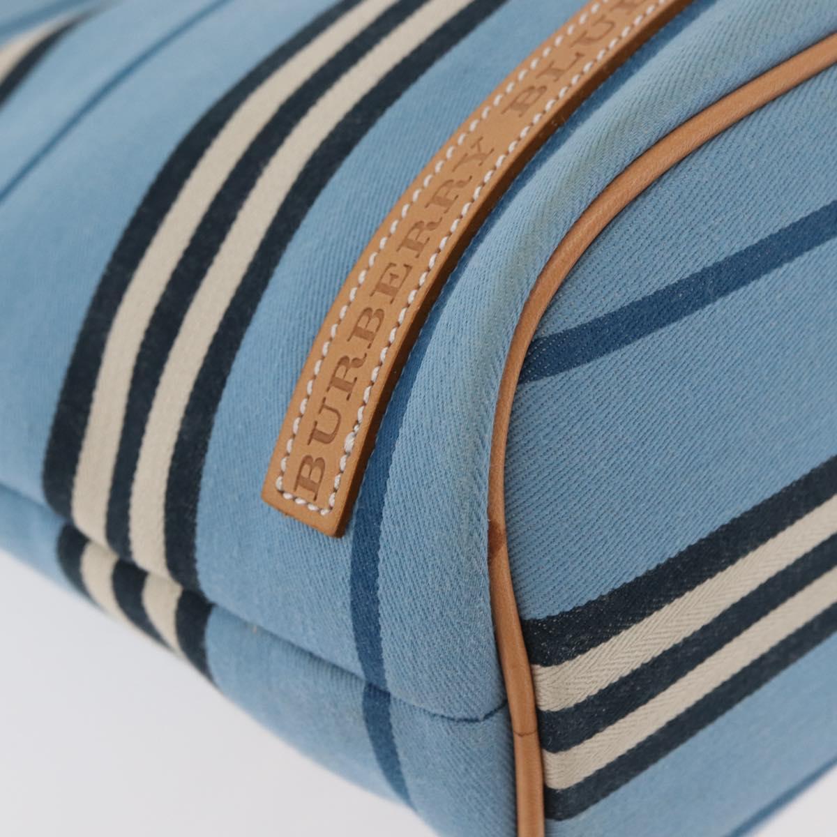 Burberry Blue Striped Handbag
